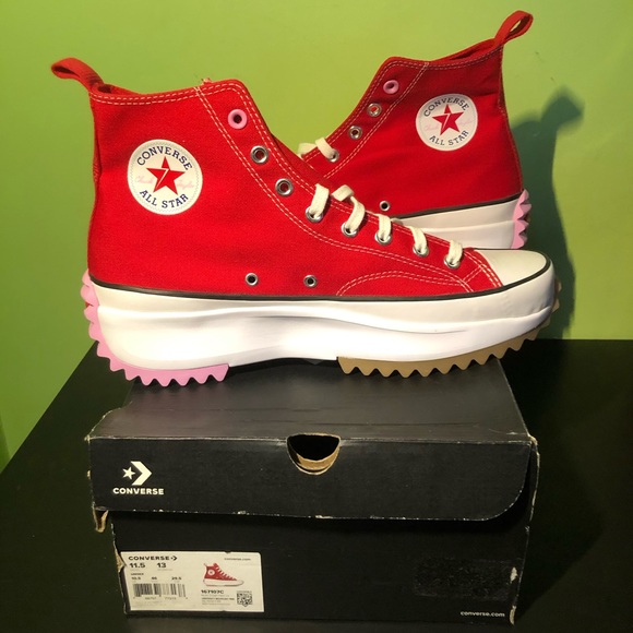 Converse Other - Converse Run Star Hike High University Red